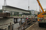 Второй мост через Ижорский пруд в Колпино